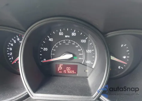 2013 Kia Rio Ex из США, поврежденный, VIN KNADN4A30D6113403